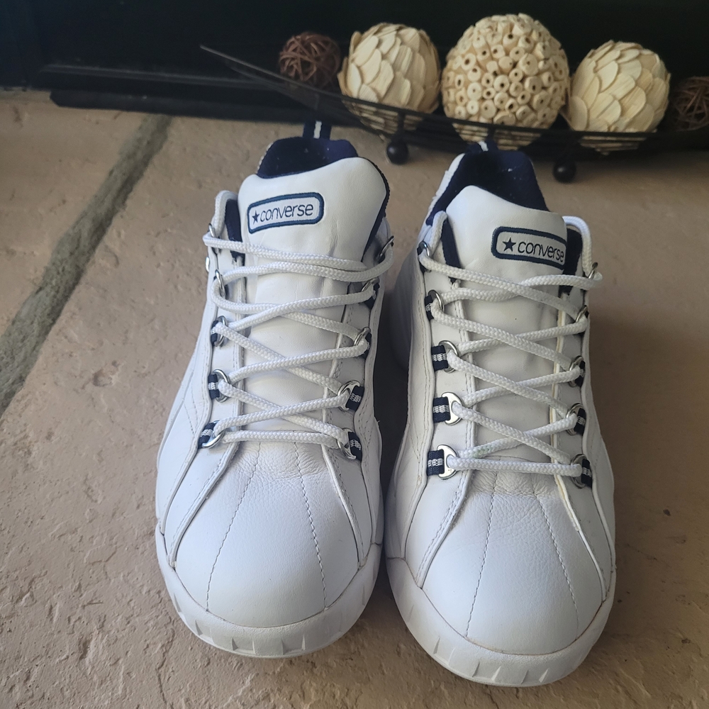 Size 8.5 Converse All Star White Chord Ox Men Sneakers